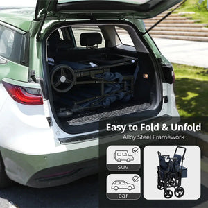 Momfann Stroller Wagon for Kids – 2-Seater All-Terrain Baby Wagon