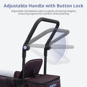 Momfann Stroller Wagon for Kids – 2-Seater All-Terrain Baby Wagon