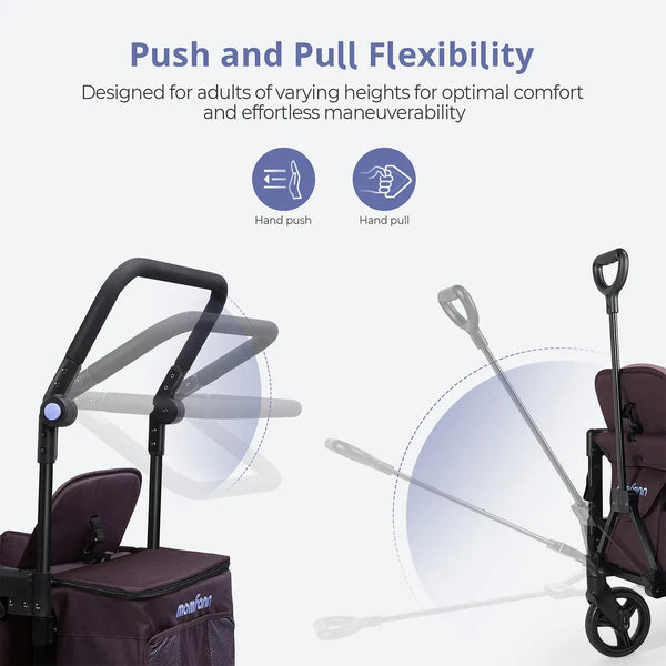 Momfann Stroller Wagon for Kids – 2-Seater All-Terrain Baby Wagon
