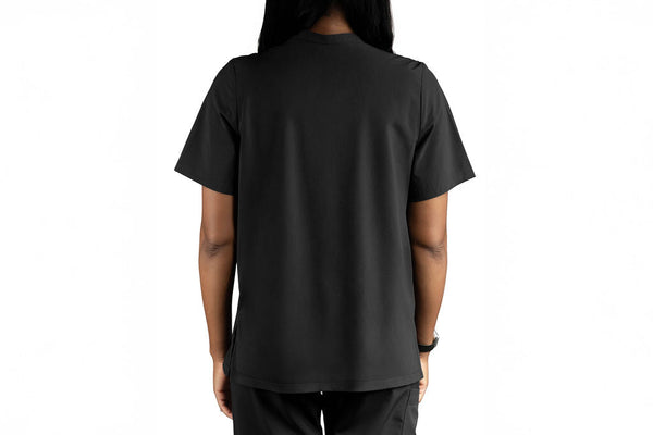 Pump-Friendly Scrub Top for Healthcare Moms