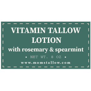 Vitamin Tallow Lotion (8 oz)