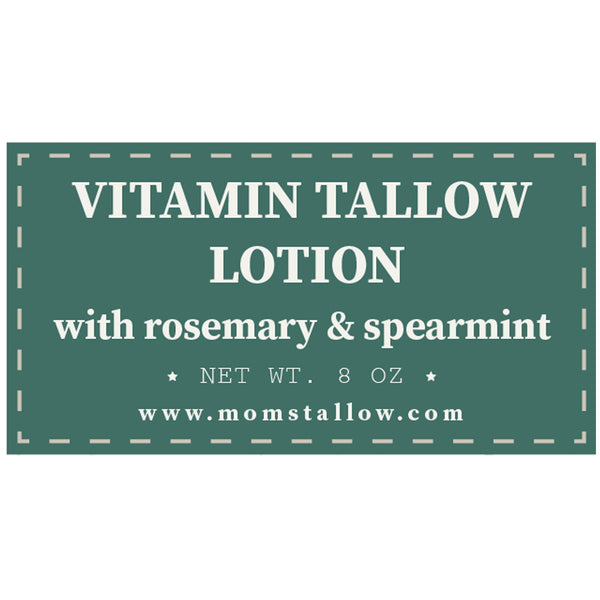 Vitamin Tallow Lotion (8 oz)
