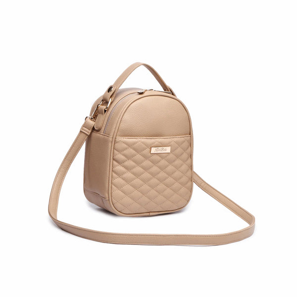 Classic Snack Bag in Latte Brown, perfect for food storage and on-the-go convenience for babies.