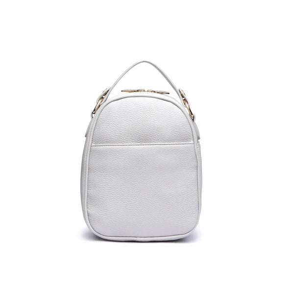 Classic Snack Bag in Stone Grey for food storage and on-the-go convenience, angled view showcasing its design.