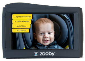 Zooby® baby monitor Finley Fox at angle 6, featuring a cute fox design for stylish baby monitoring.