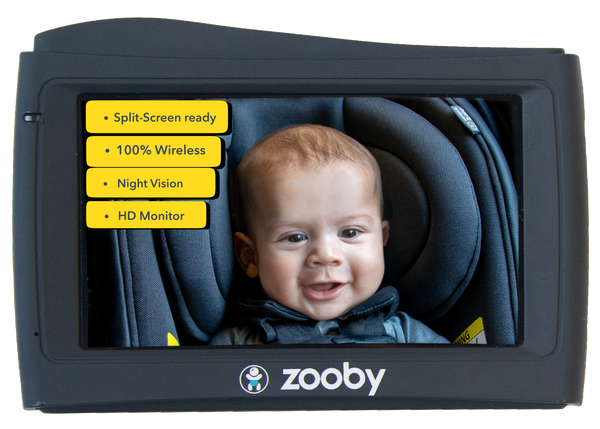 Zooby® baby monitor Finley Fox at angle 6, featuring a cute fox design for stylish baby monitoring.