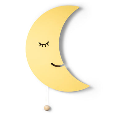 LumiDreams Wall Light - Kid's Decor Nightlight Moon