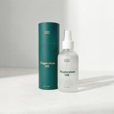 Magnesium Oil for babies, promoting wellness and relaxation in a soothing spray bottle.