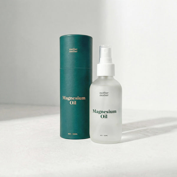 Magnesium Oil for babies, promoting wellness and relaxation in a soothing spray bottle.