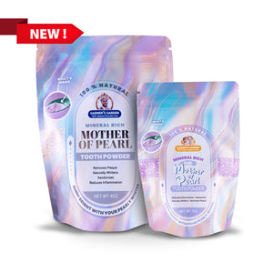 Mother of Pearl Tooth Powder | Fluoride Free | 100% Natural