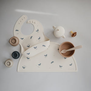 Mushie Silicone Placemat Food-Grade Silicone Soft Colors