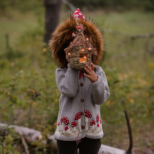 Mushroom Cardigan