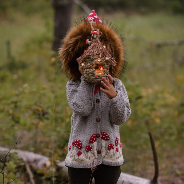 Mushroom Cardigan