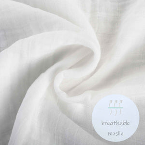 Dogwoods In Bloom Baby Muslin Swaddle Blanket