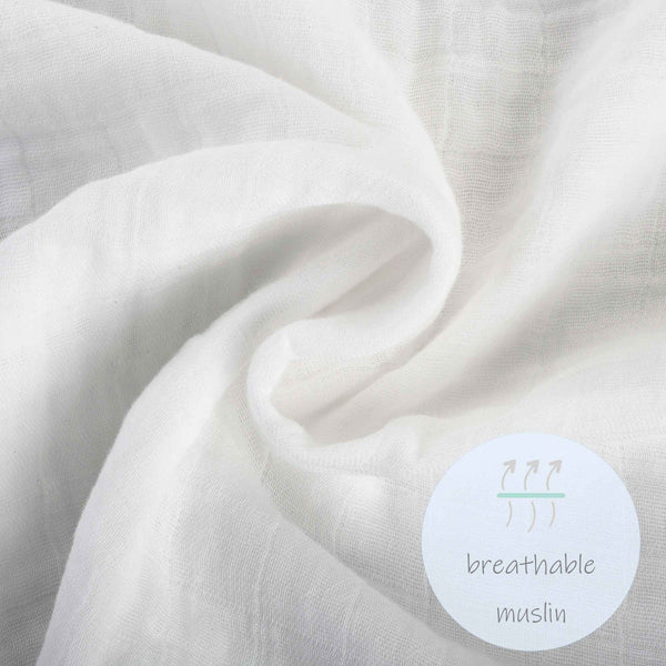 Relaxing Eucalyptus Baby Muslin Swaddle Blanket