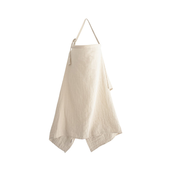 Mushie Muslin Nursing Cover Organic Cotton Adjustable Neck Strap