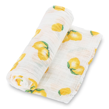 When Life Hands You Lemons Baby Muslin Swaddle Blanket - MOOGCO Baby
