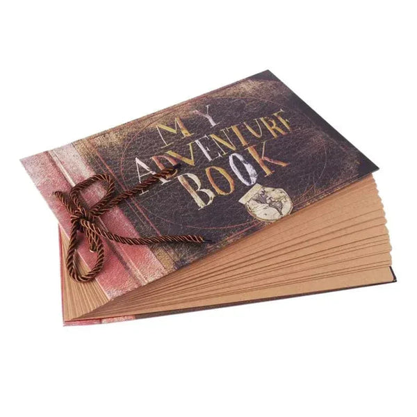 Vintage Inspired Adventure Scrapbook Album: Travel, Wedding, Anniversary, Keepsake Diary, Photo Memory Journal