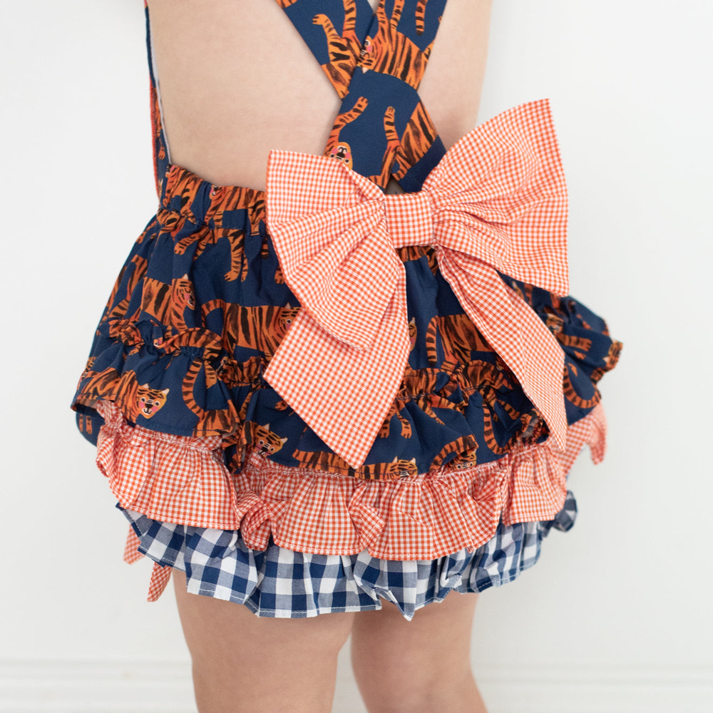 Navy Tiger Bubble - MOOGCO Baby