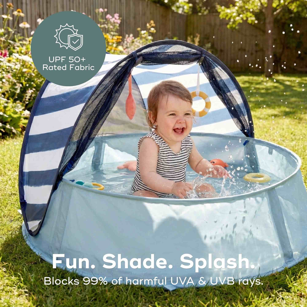 Aquani Anti-UV Baby Beach Tent & Paddling Pool