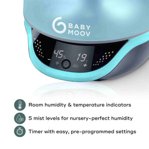 Hygro Plus 3-in-1 Baby Humidifier, Diffuser & Nightlight