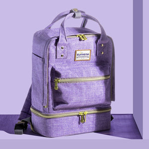 Double Layer Breast Milk Cooler Bag & Nursing Backpack