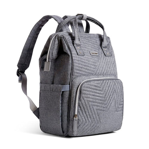 Quilted Diaper Bag Backpack - MOOGCO Baby