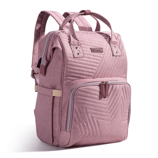 Quilted Diaper Bag Backpack - MOOGCO Baby