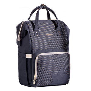 Quilted Diaper Bag Backpack - MOOGCO Baby