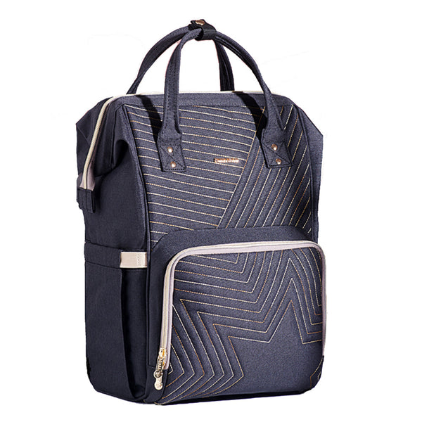 Quilted Diaper Bag Backpack - MOOGCO Baby