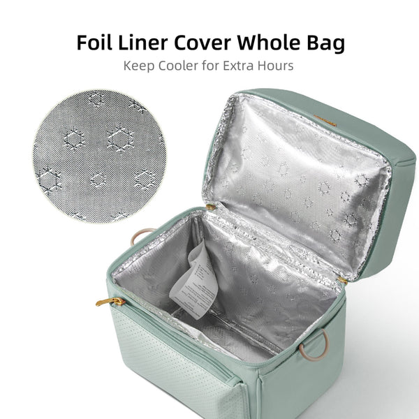 Breastmilk Cooler Bag with Detachable Insulation Box Set