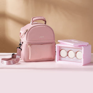 Breastmilk Cooler Bag with Detachable Insulation Box Set