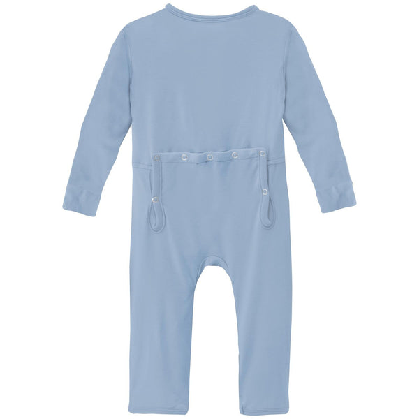 Coverall with Snaps in Pond