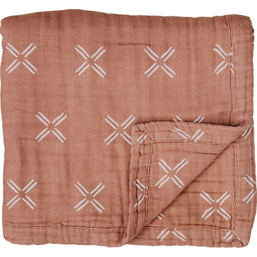 Just Peachy Muslin Quilt - MOOGCO Baby