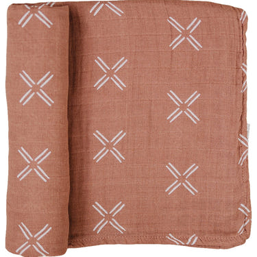 Just Peachy Muslin Swaddle Blanket - MOOGCO Baby