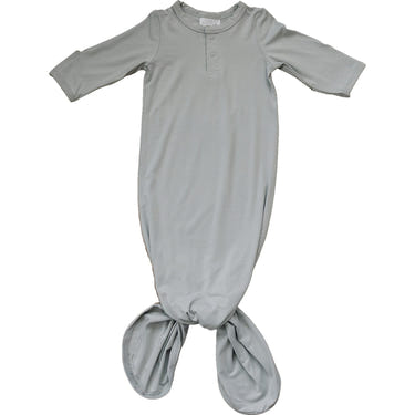 Stone Bamboo Knot Gown - MOOGCO Baby