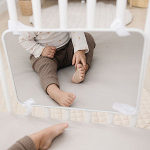 Large Double-Sided Baby Mirror with High Contrast Images