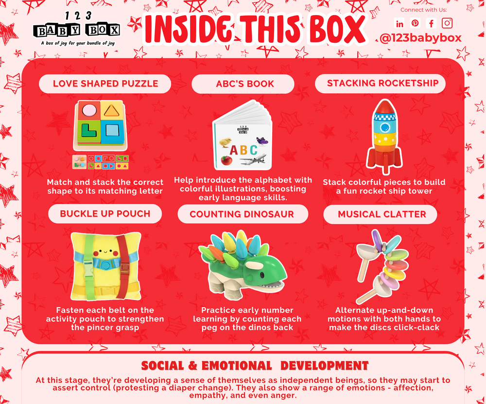 Montessori Educational Box for toddlers 22-24 months, featuring engaging activities and soft blankets for learning playtime.