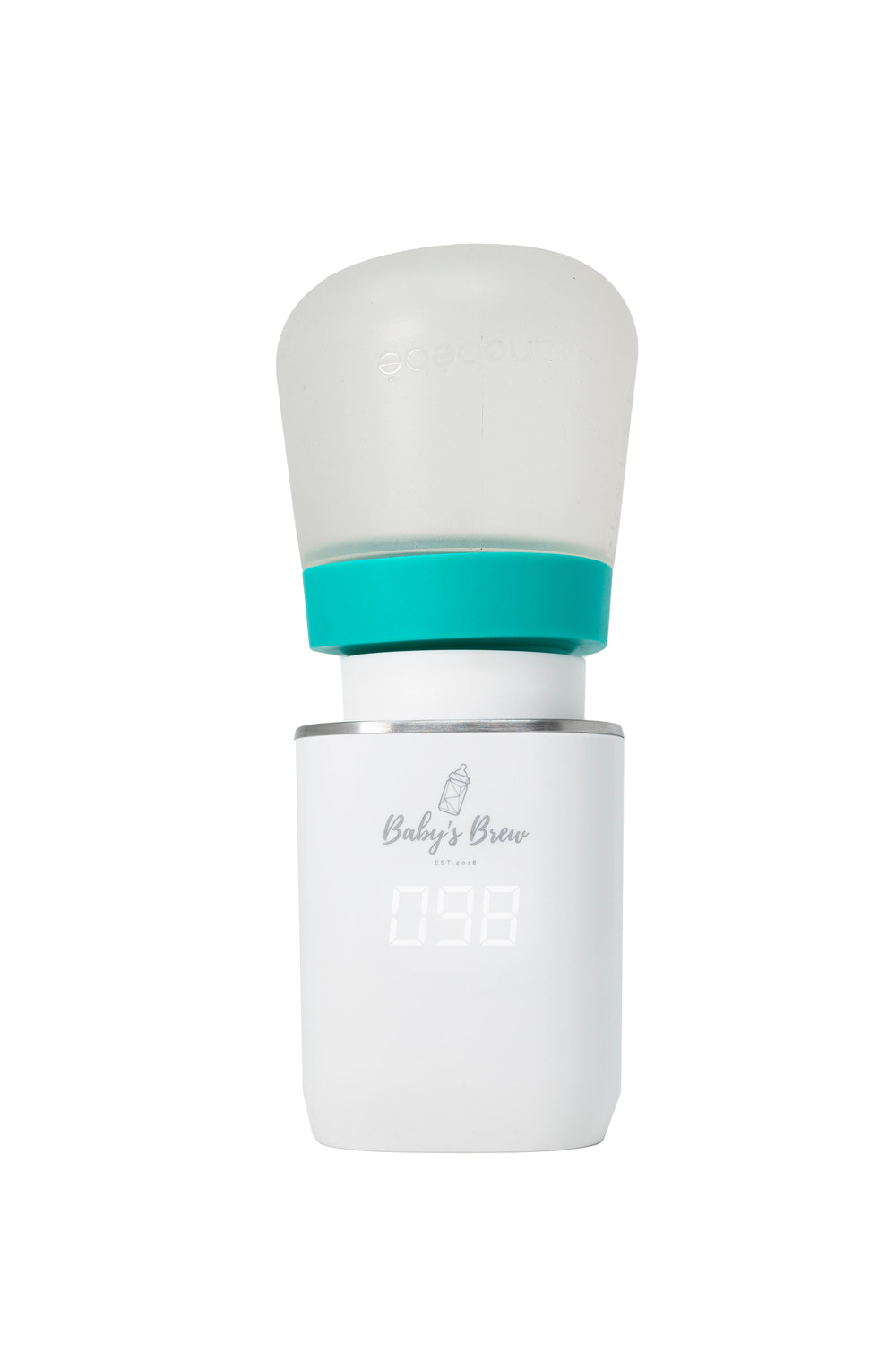 Nanobébé Bottle Adapter for easy feeding with breast milk storage bags, perfect for parents on the go.