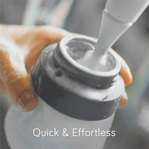 E-Brush Electric Baby Bottle Brush at angle 5, designed for efficient and gentle bottle cleaning.