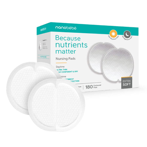 Day & Night Nursing Pads in angle 9 view, designed for comfort and leak protection for nursing mothers.