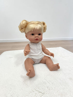 Bebenita 14" Baby Girl Doll - Nara | Unscented & Fully Clothed