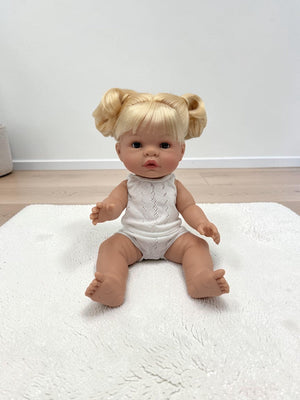 Bebenita 14" Baby Girl Doll - Nara | Unscented & Fully Clothed