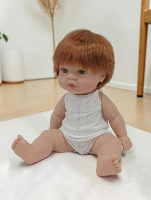 Bebenita 14" Baby Boy Doll - Nash | Unscented & Fully Clothed (Arriving Soon)