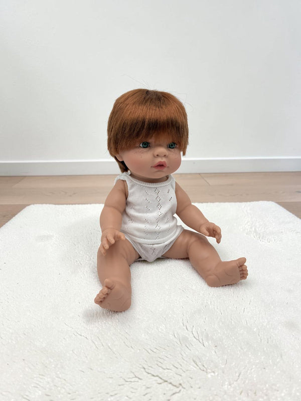 Bebenita 14" Baby Boy Doll - Nash | Unscented & Fully Clothed