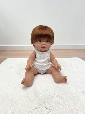 Bebenita 14" Baby Boy Doll - Nash | Unscented & Fully Clothed