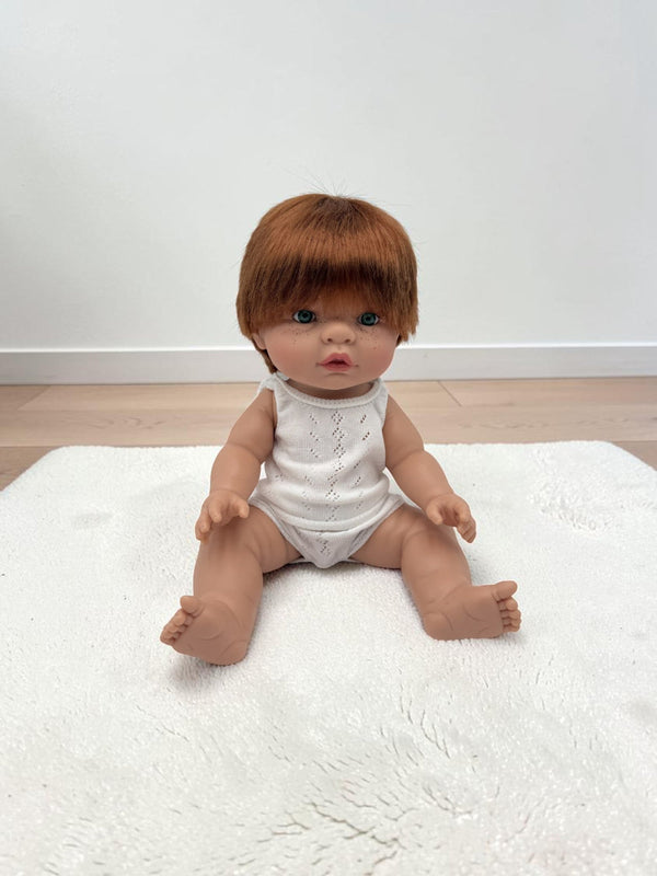 Bebenita 14" Baby Boy Doll - Nash | Unscented & Fully Clothed