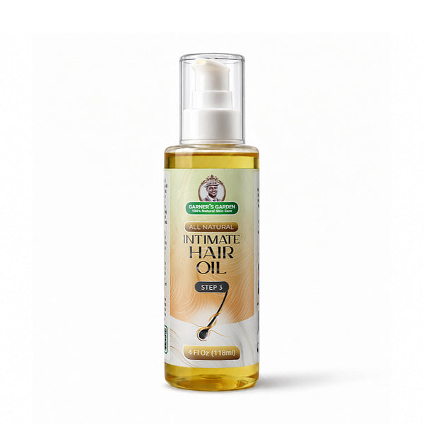 Garner's Garden Intimate Hair Oil 100% All-Natural Sweet Almond