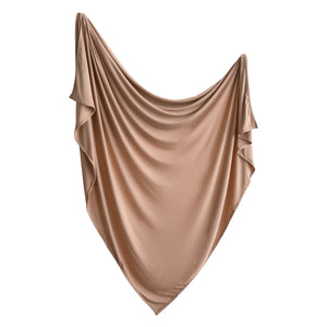 Mushie Stretchy Swaddle Soft Breathable Wrap Blanket