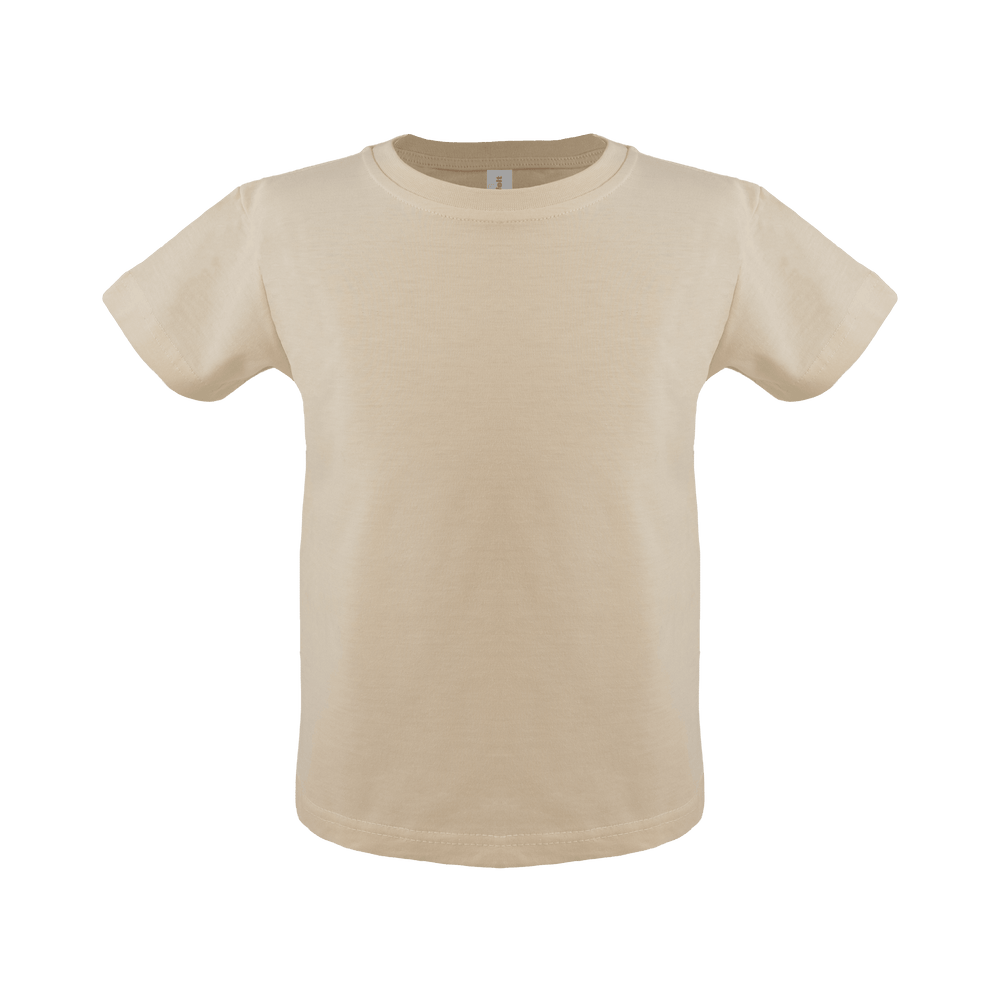 Cottonfelt unisex toddler short sleeve t-shirt in soft cotton, perfect for everyday wear.